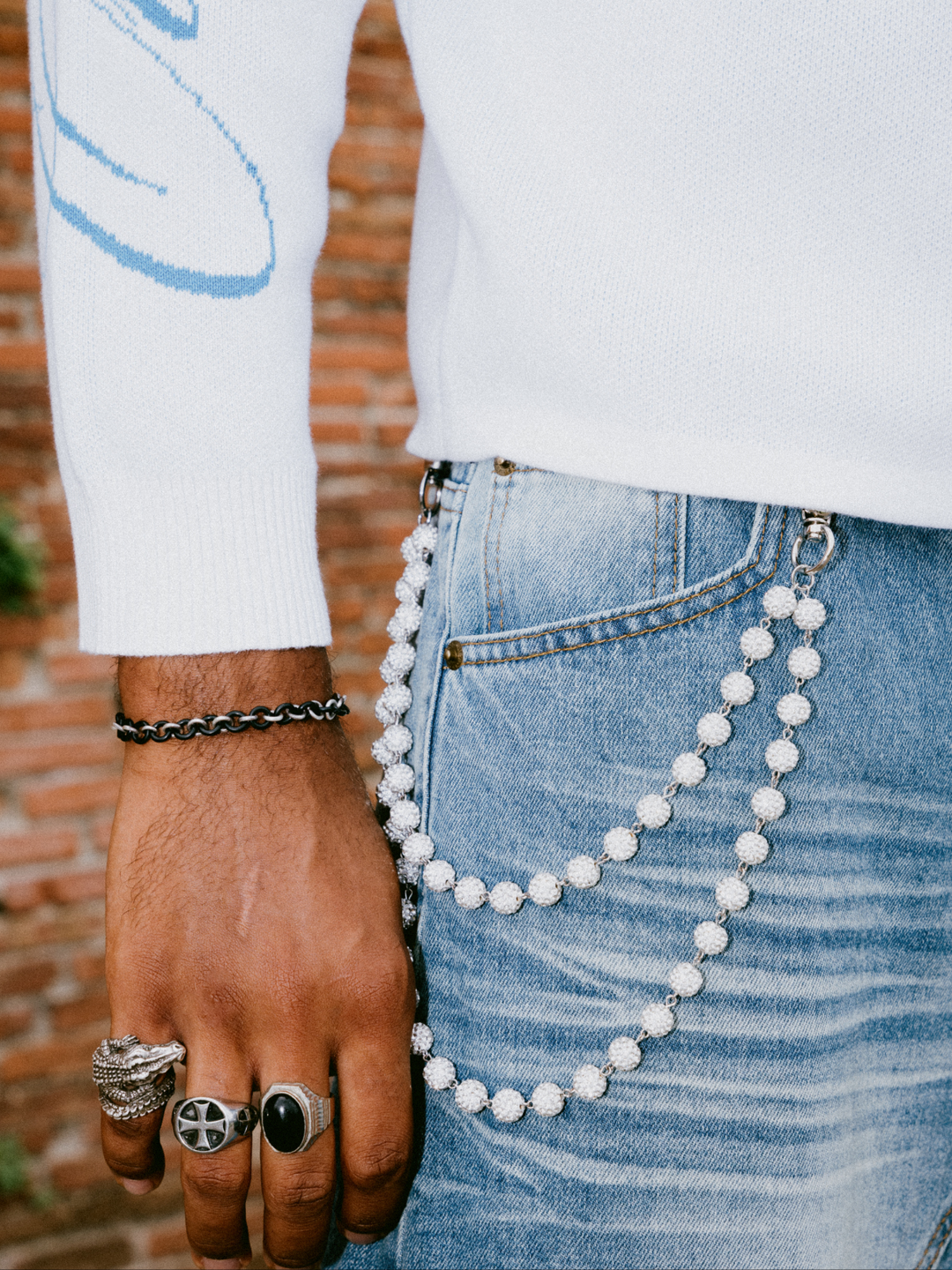 SHINY PANTS CHAIN