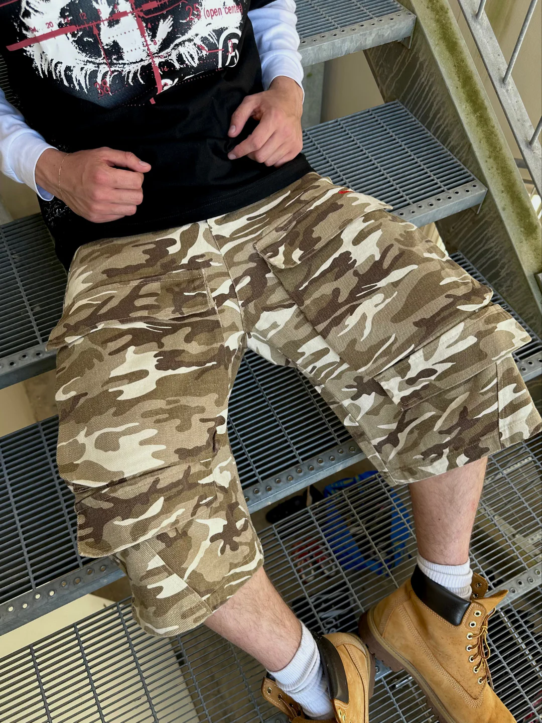 Envy Camo Jorts