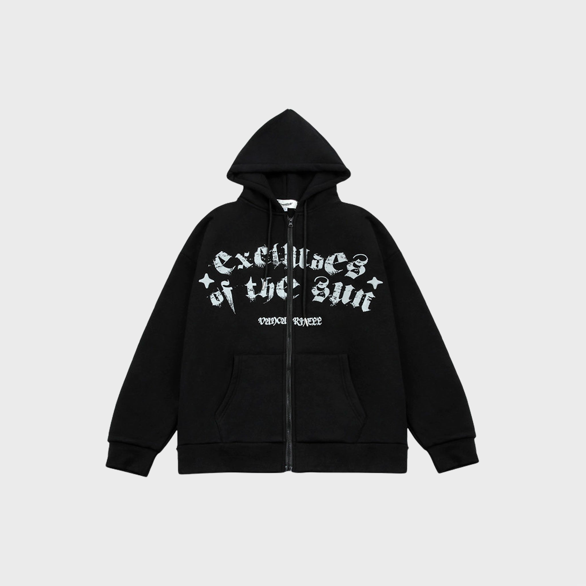 ASHEN ZIP HOODIE
