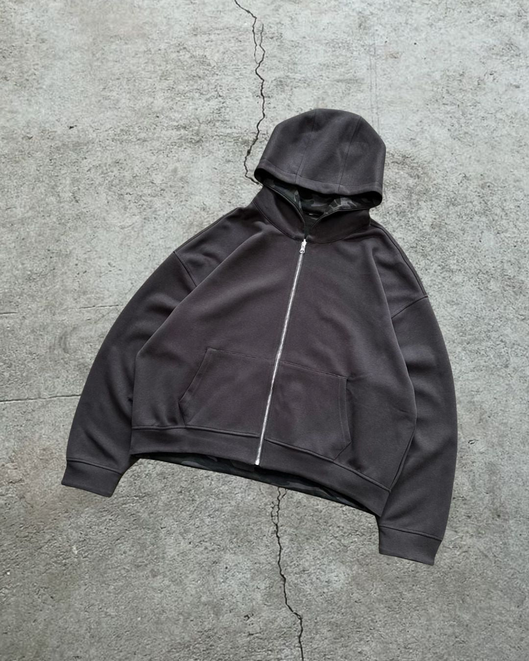 FADE CAMO DOUBLE-FACED JACKET