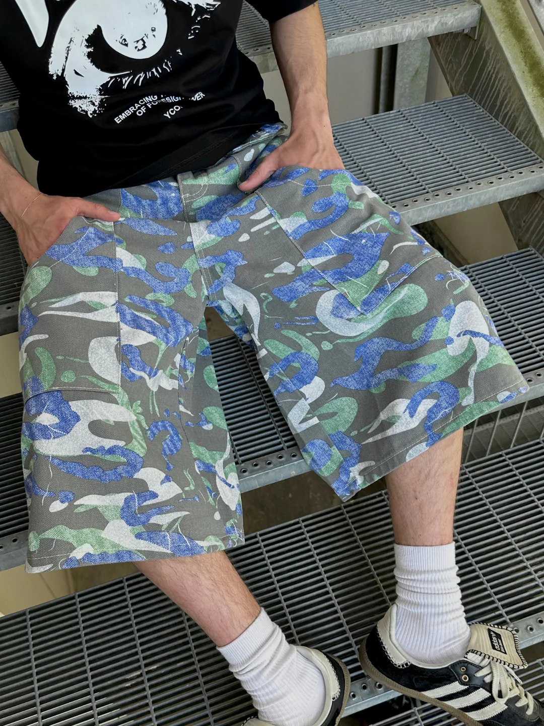 REBOOT CAMO SHORTS
