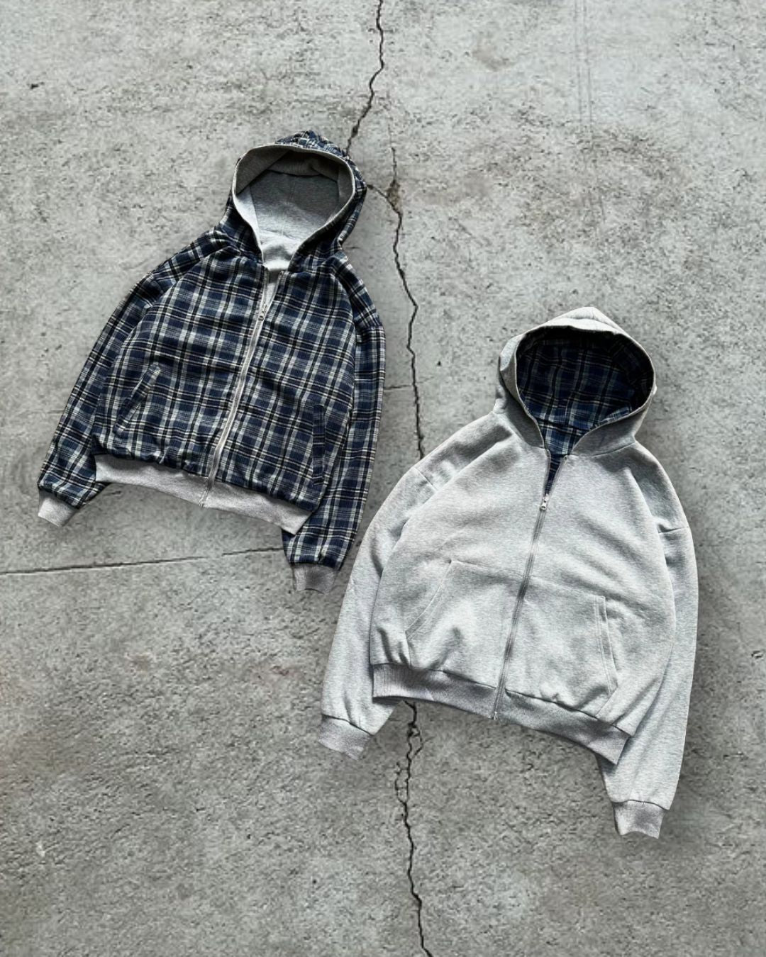 ECHO DOUBLE-FACED JACKET