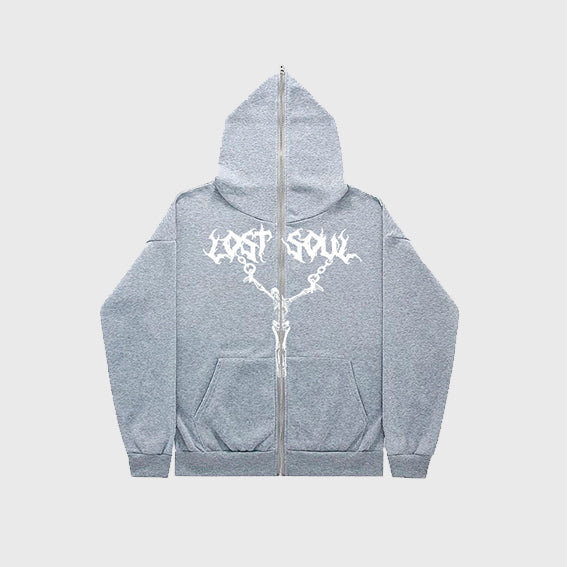 LOSTSOUL ZIP HOODIE