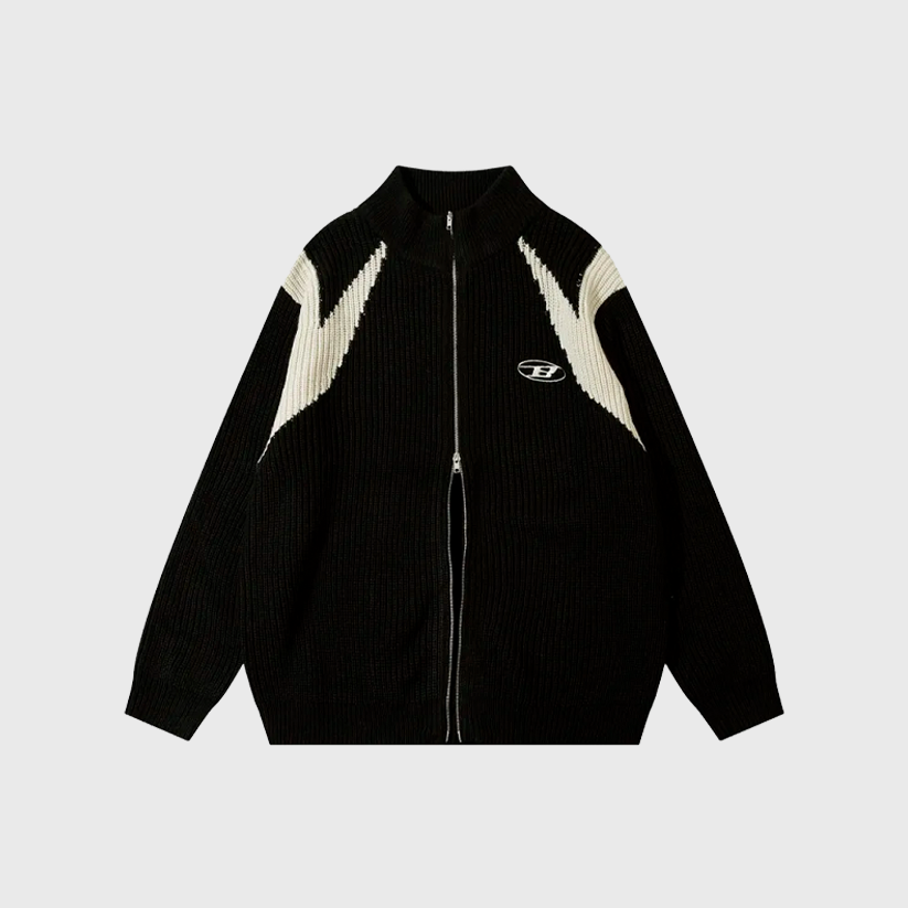 VINTAGE ZIP SWEATER