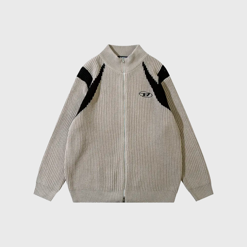 VINTAGE ZIP SWEATER