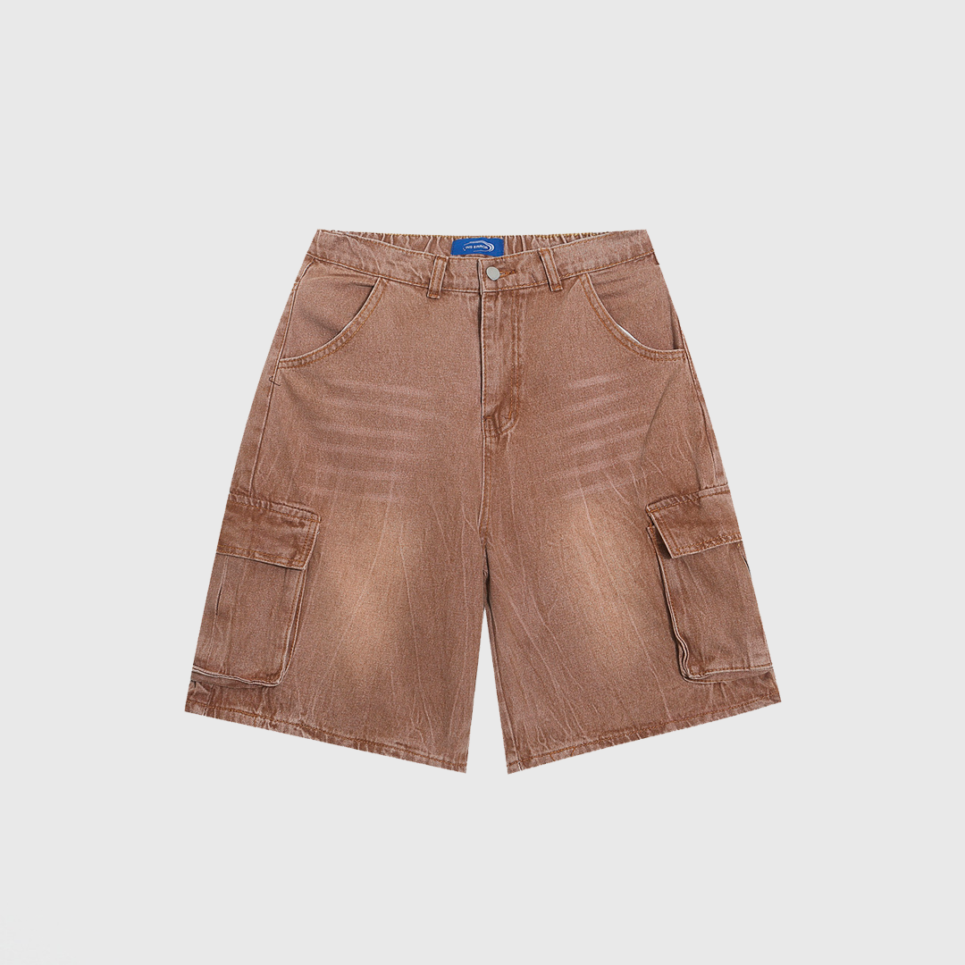 Washed Cargo Shorts