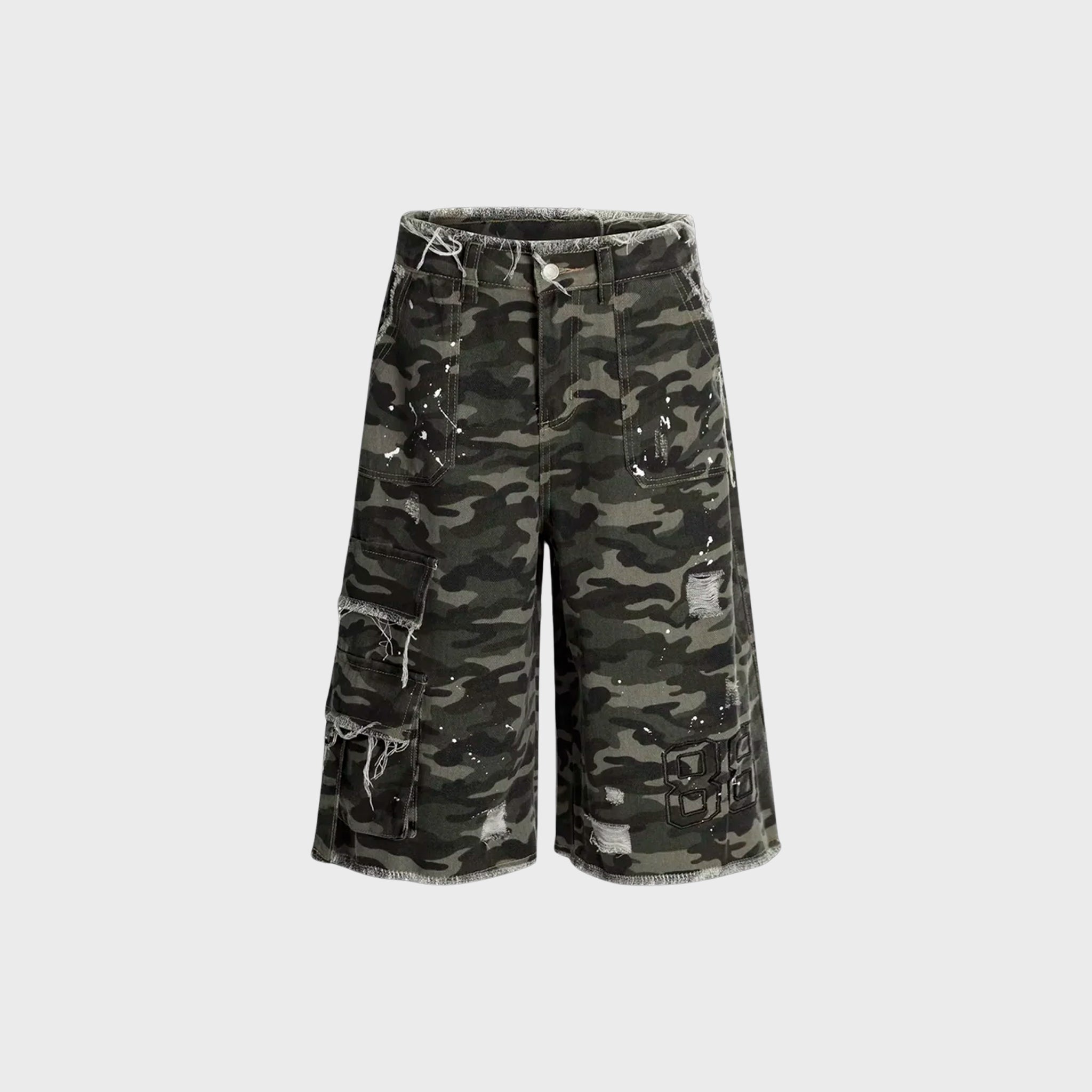 GRIND CAMO SHORTS