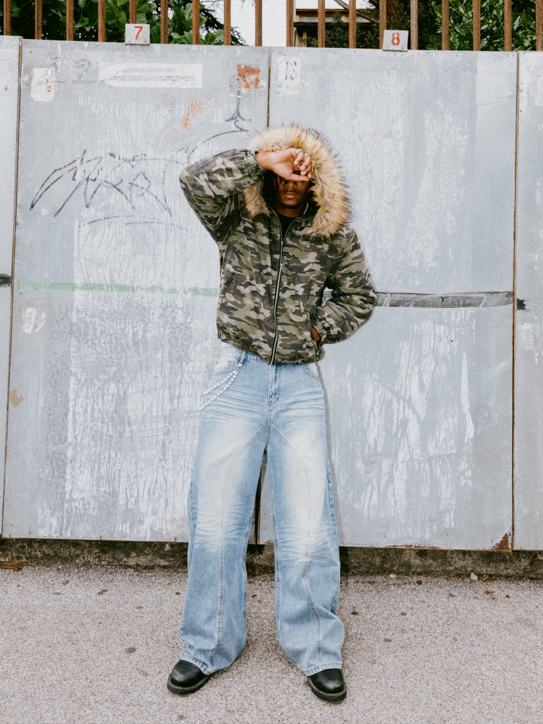 GLITCH CAMO JACKET