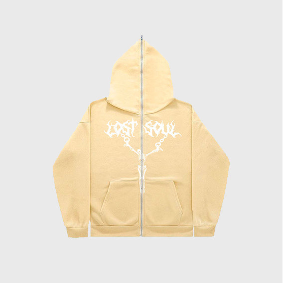 LOSTSOUL ZIP HOODIE