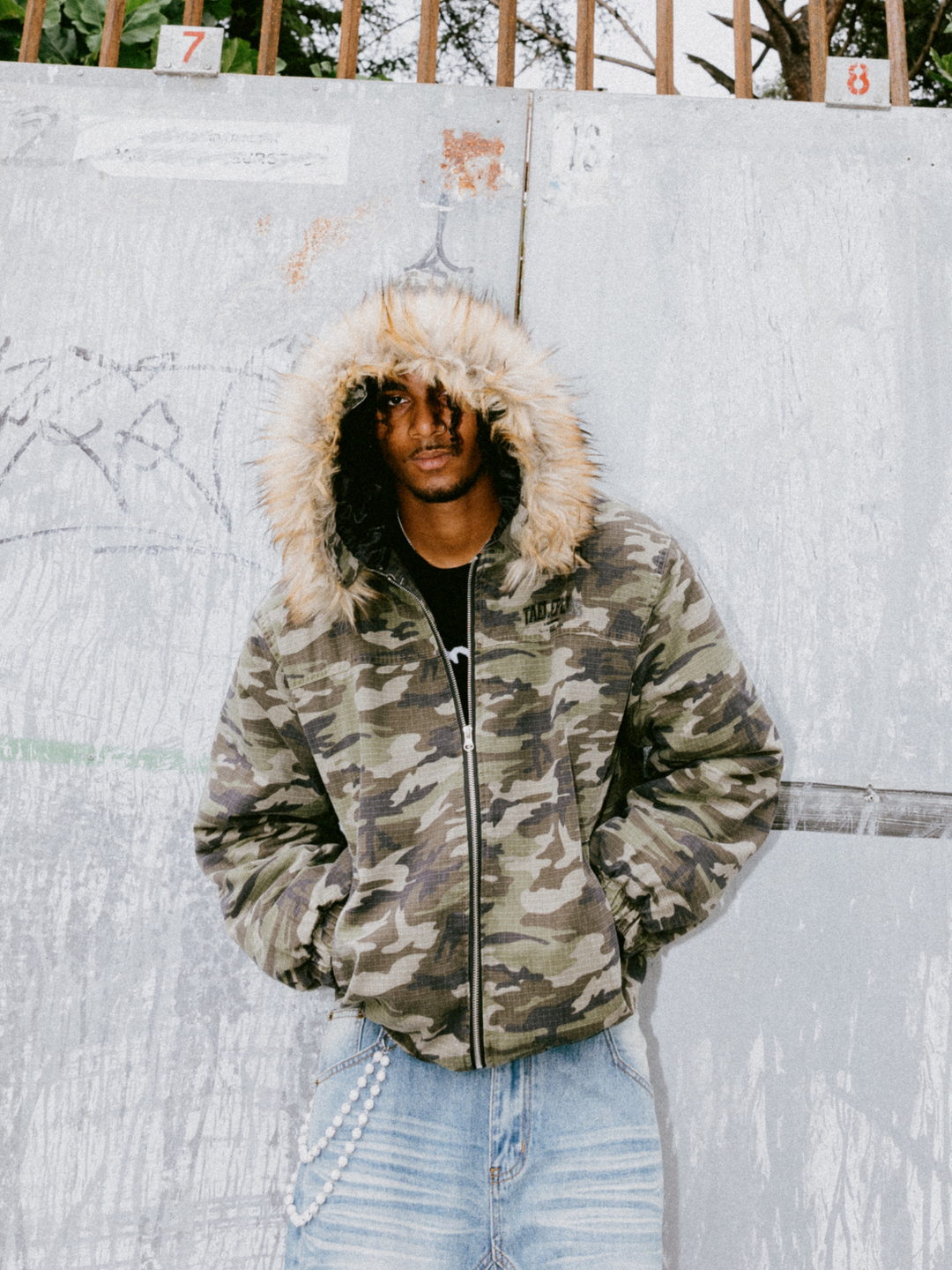 GLITCH CAMO JACKET