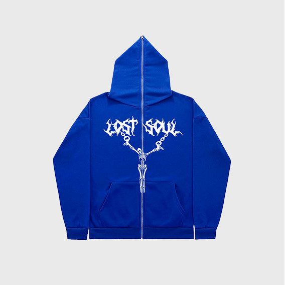 LOSTSOUL ZIP HOODIE