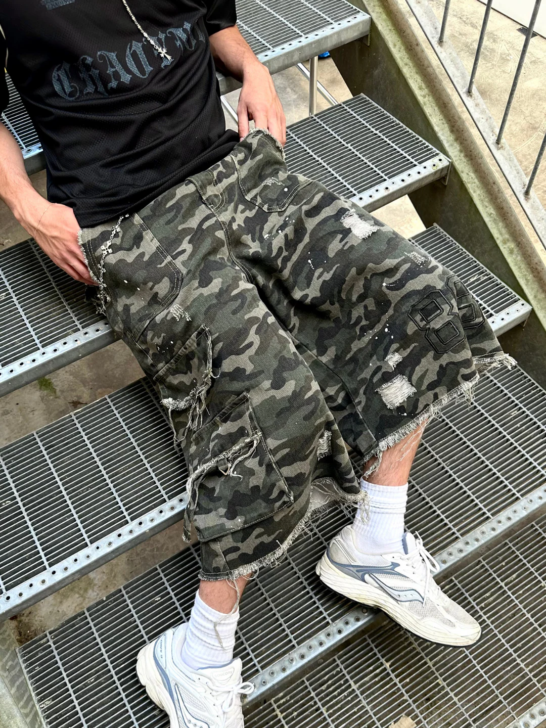 Grind Camo Shorts