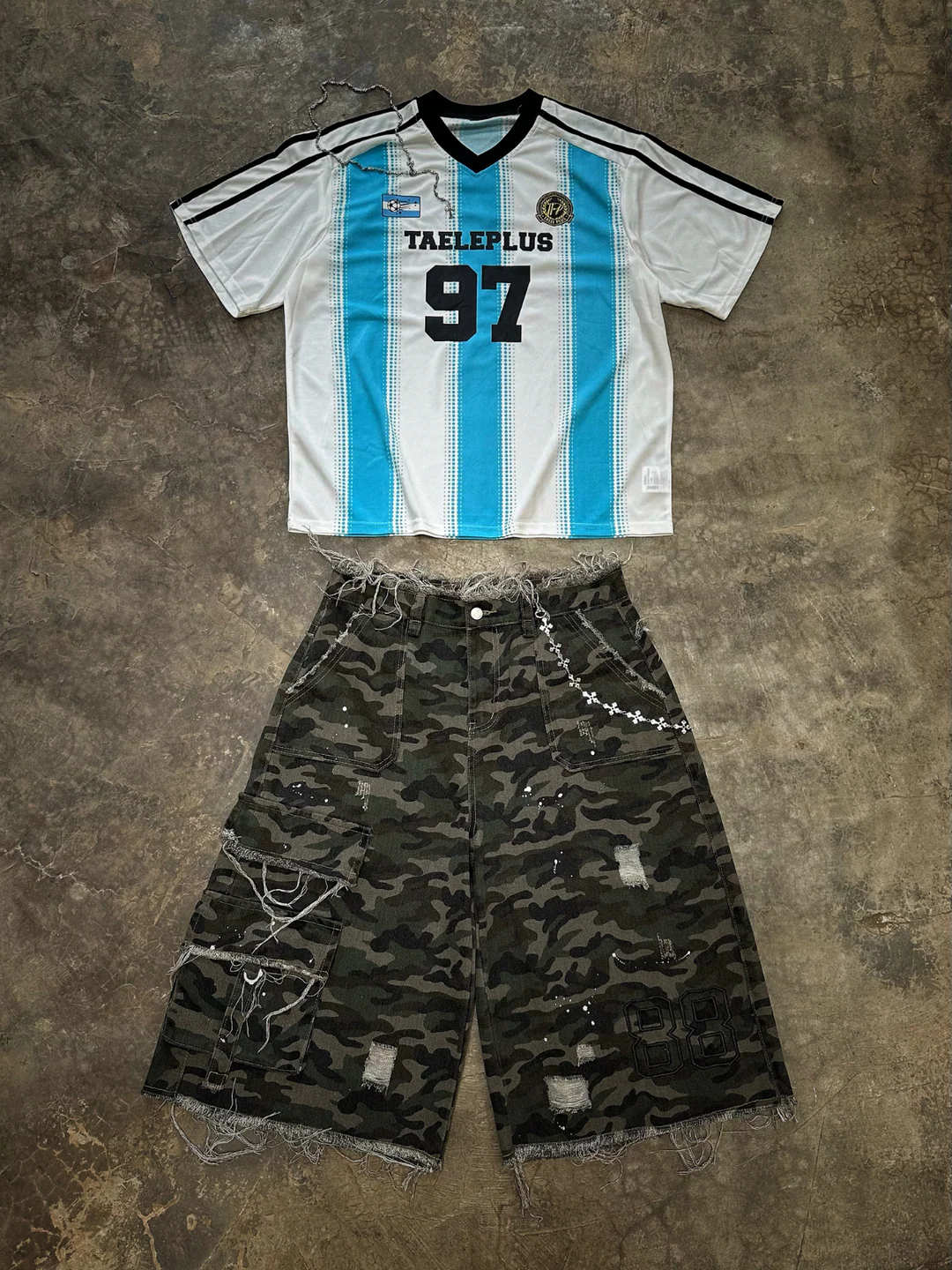 Grind Camo Shorts