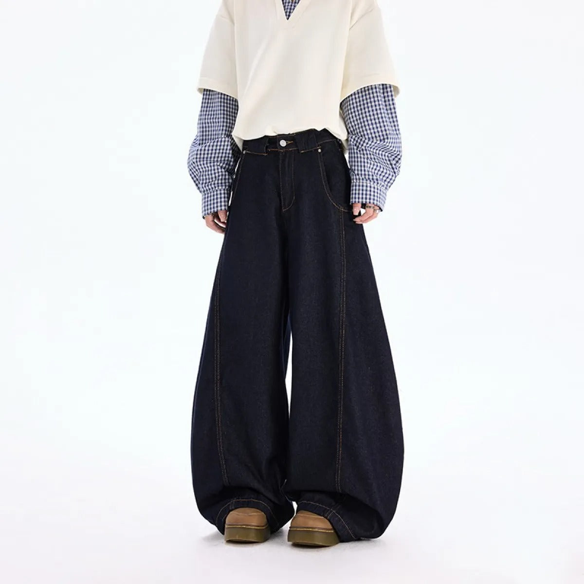 WRAITH JEANS DARK BLUE