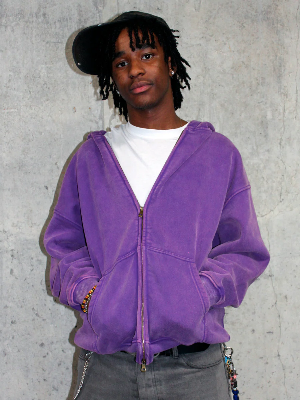 GRIND ZIP HOODIE