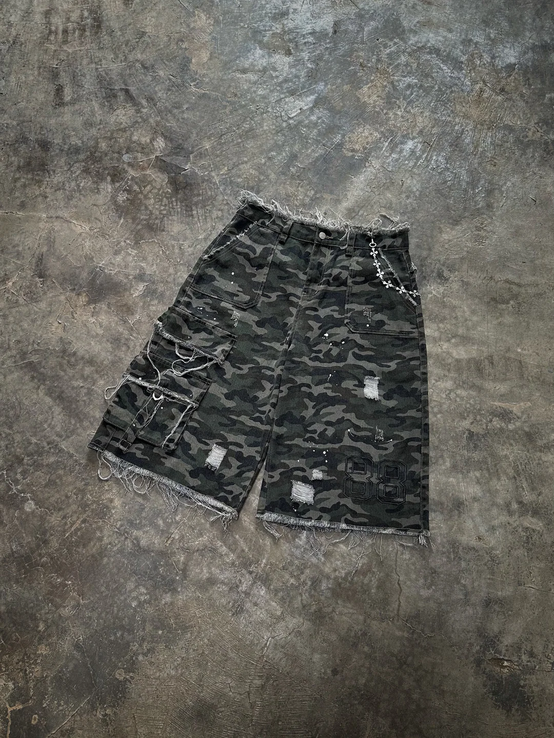 Grind Camo Shorts